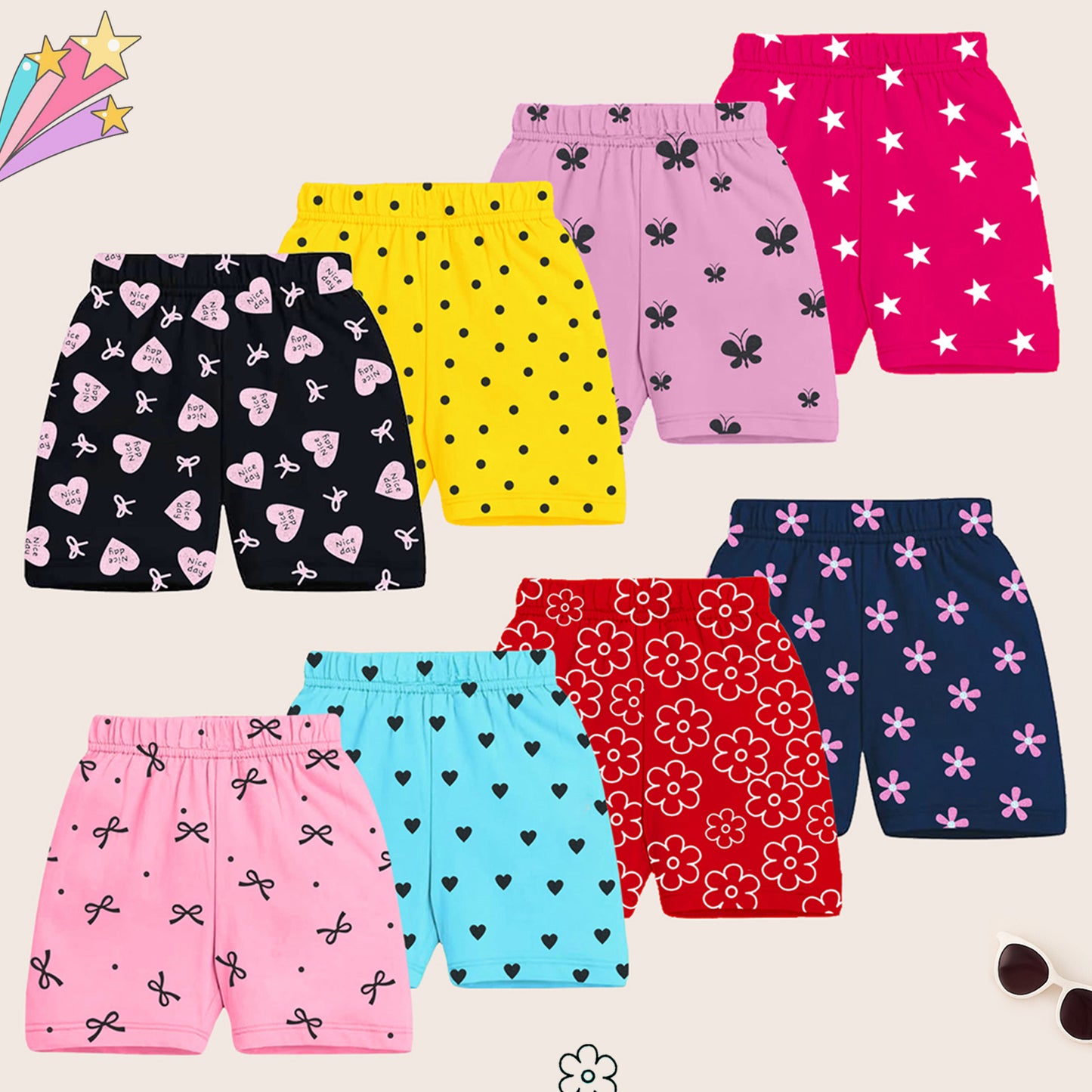 KUCHIPOO GIRLS SHORTS