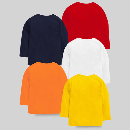 KUCHIPOO Boys Full Sleeves T-Shirts