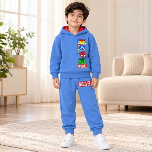 Kuchipoo © Marvel Boys Sweatshirt and Jogger Set | Marvel Superheroes Winterwear