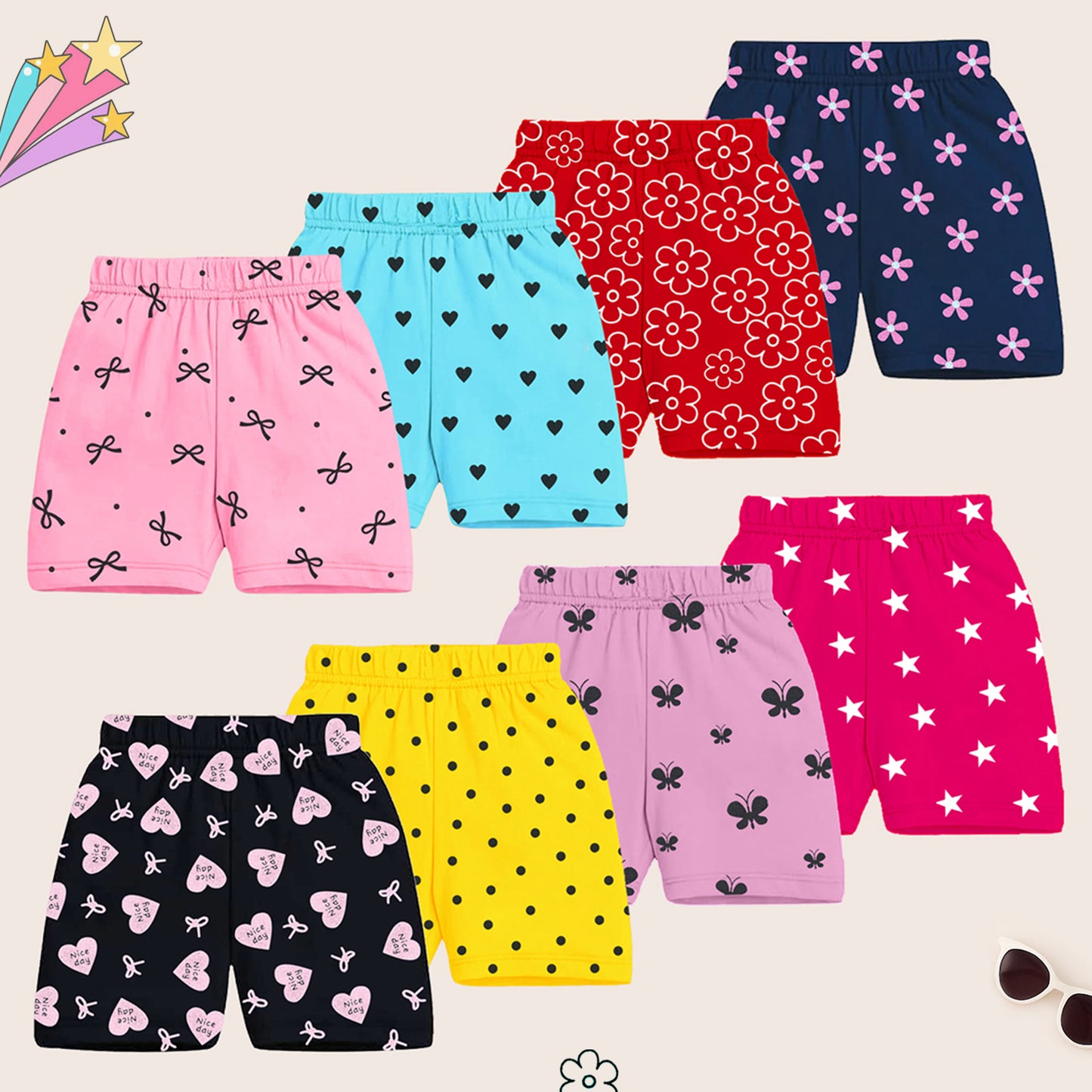 KUCHIPOO GIRLS SHORTS