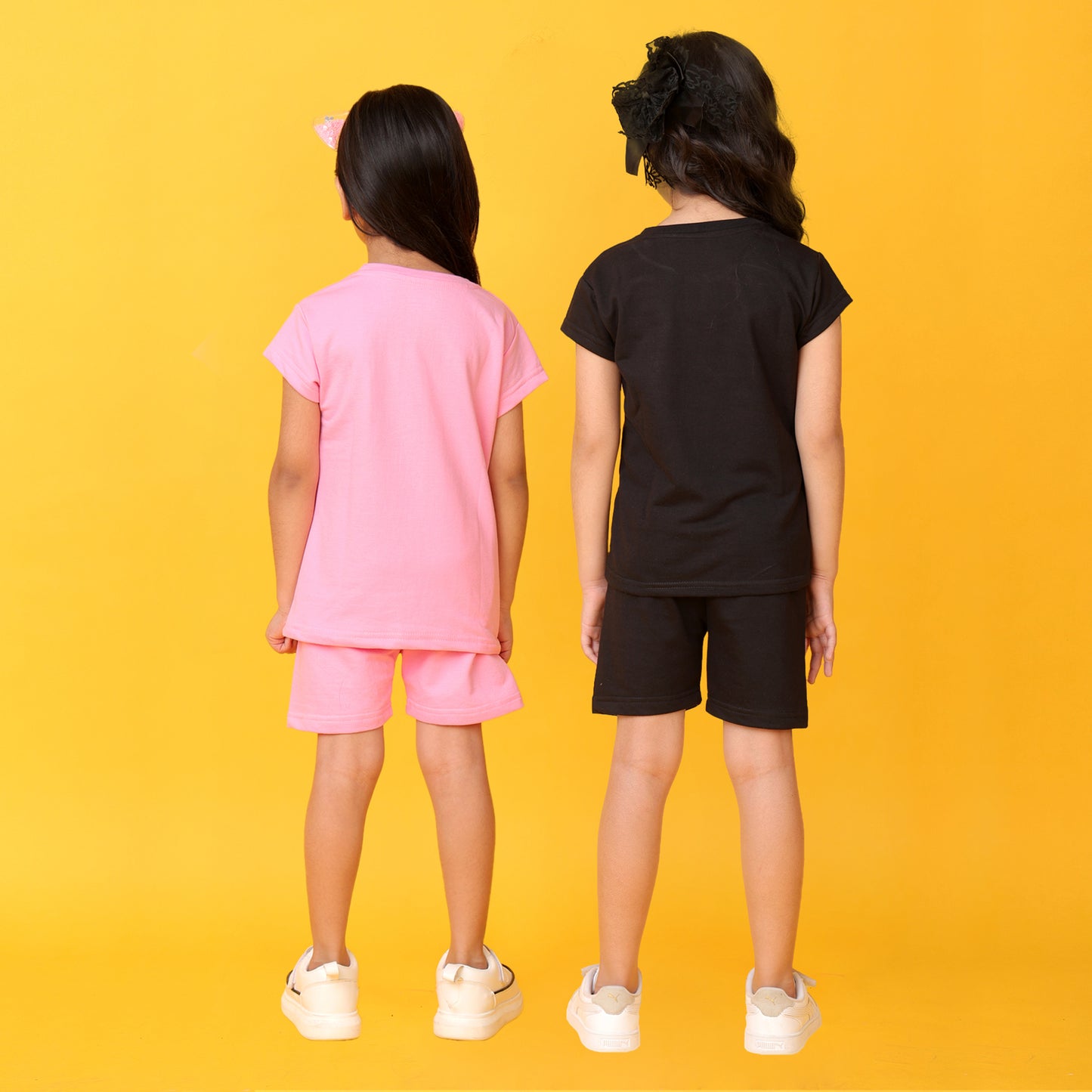 KUCHIPOO Baby Girls T-Shirts and Shorts Set