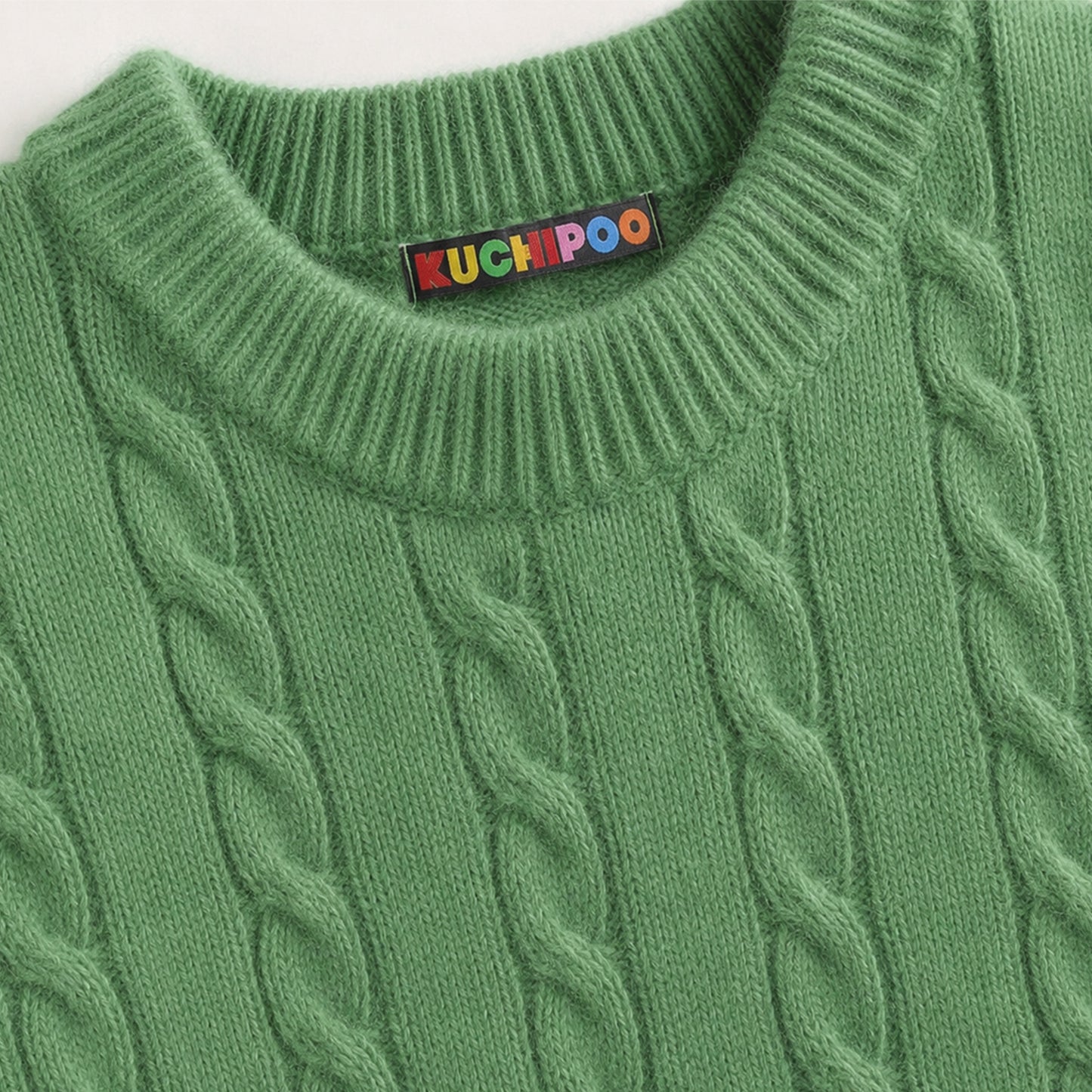 Kuchipoo Boys' Winter Wear Knitted Sweater | Full Sleeves Warm Pullover | Casual & Stylish Kids' Jumper