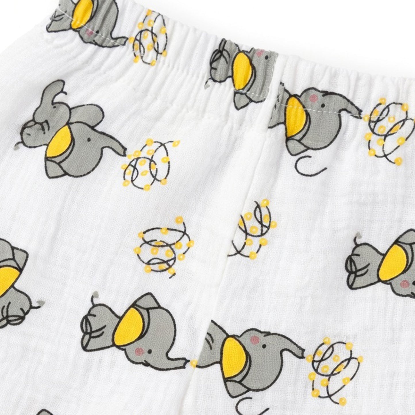 Kuchipoo Boys 100% Muslin Organic Cotton Co-Ord Set | Printed Half Sleeve Shirt & Shorts | Soft Breathable Fabric | Casual Summer Wear | Boys Stylish Outfit (Copy)