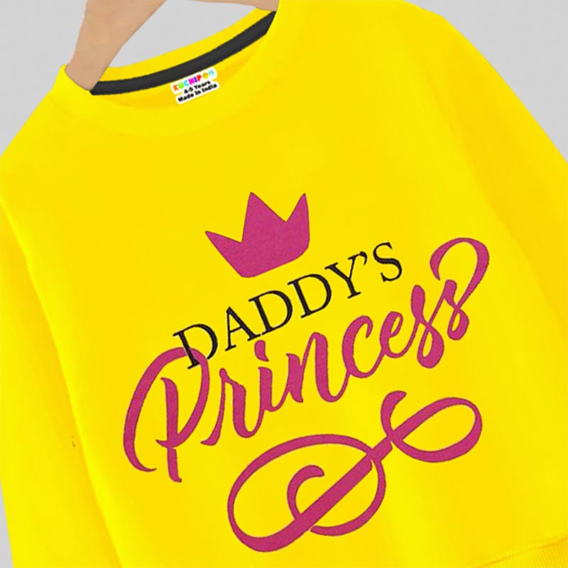 Kuchipoo Girls Winterwear Sweatshirt