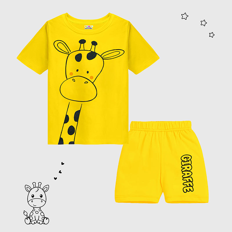 KUCHIPOO Baby Boys T-Shirts and Shorts Set