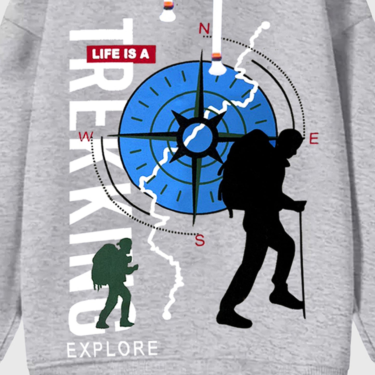 Kuchipoo Boys Regular Fit Winterwear Hood