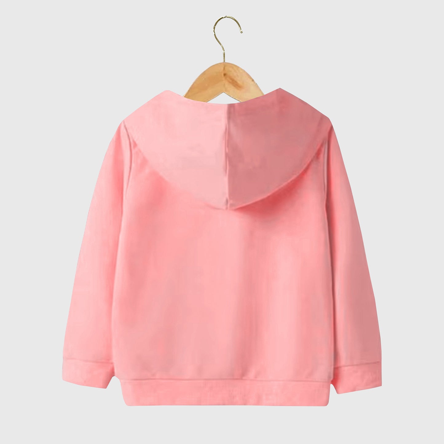 Kuchipoo Girls Regular Fit Winterwear Hood