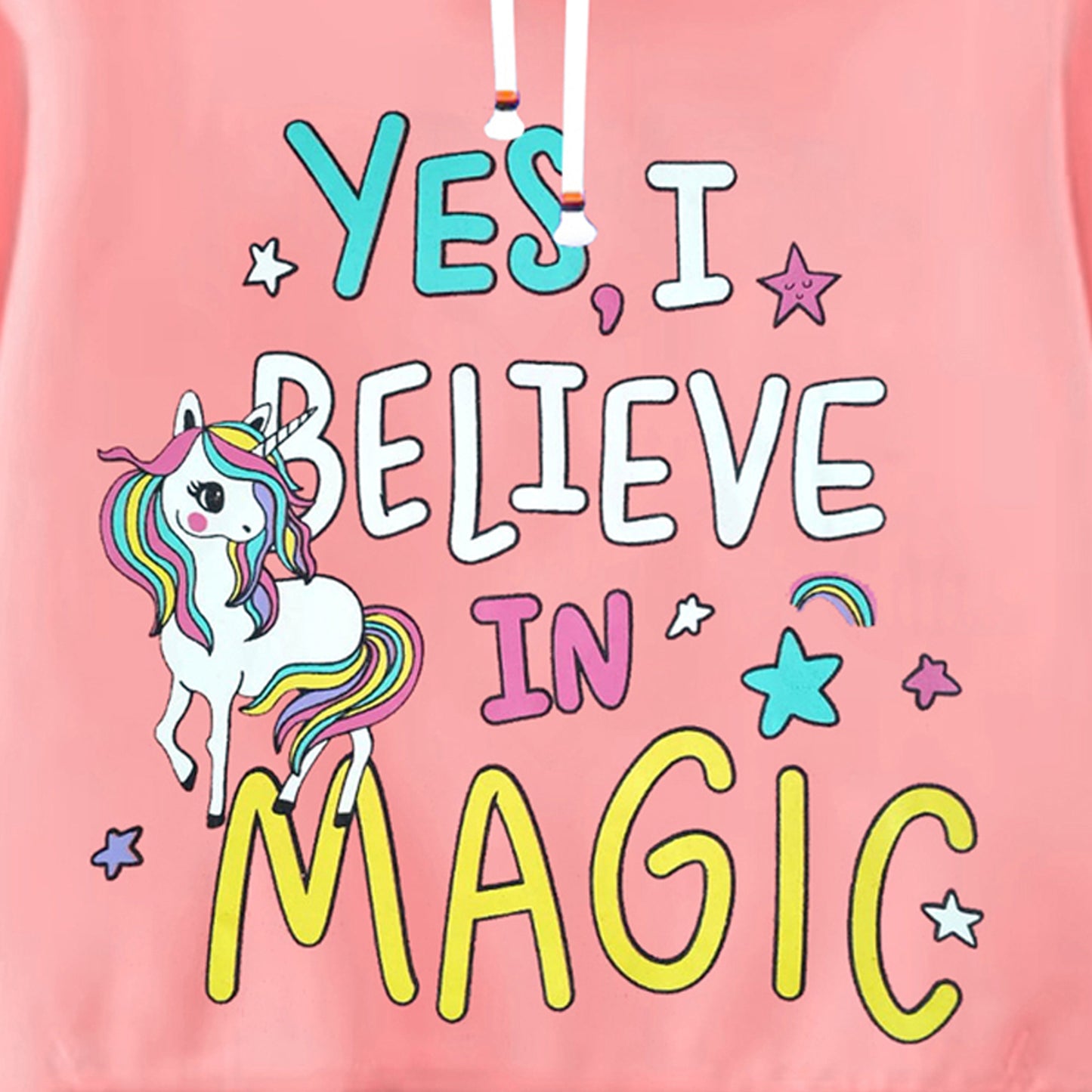 Kuchipoo Girls Regular Fit Winterwear Hood