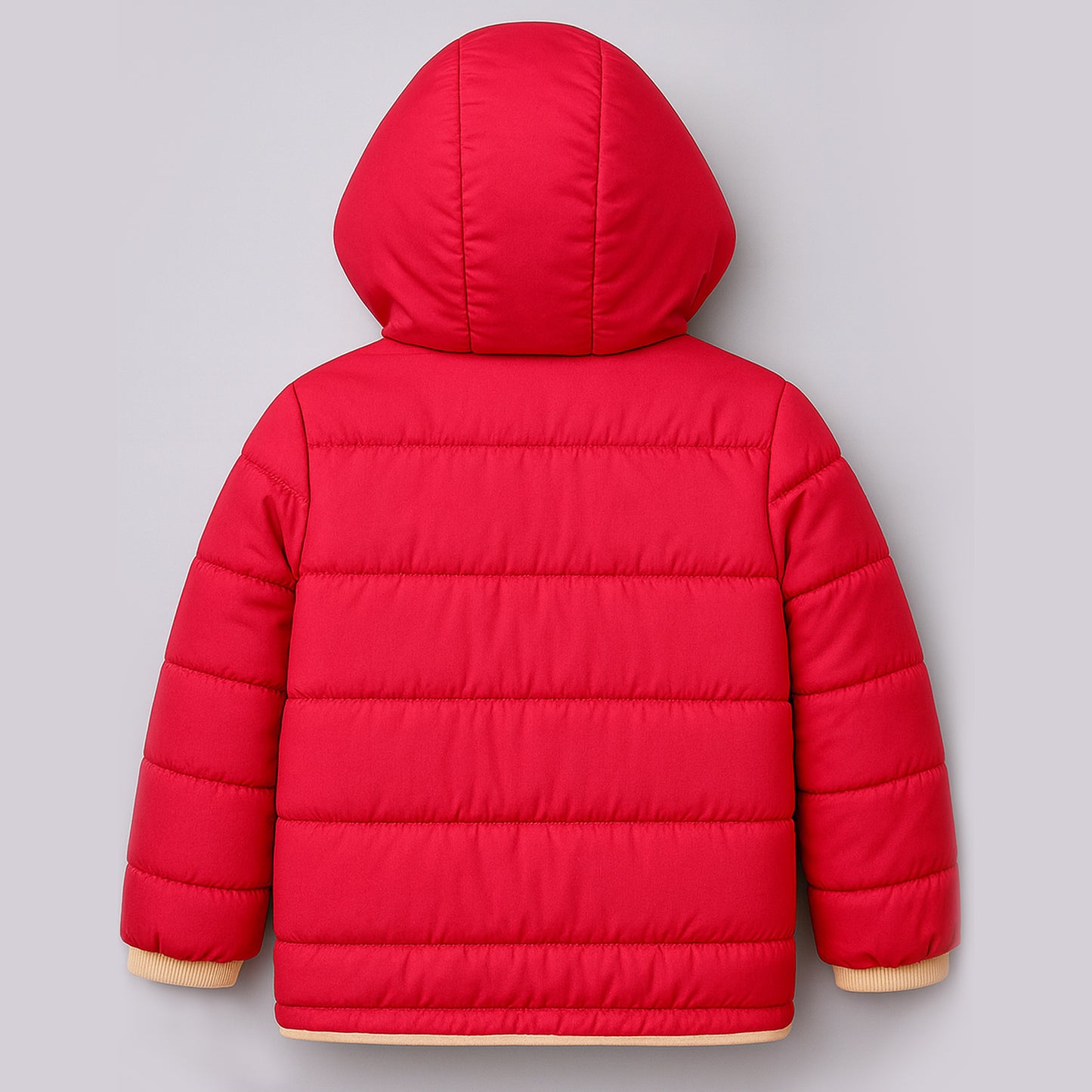 Kuchipoo Girls Winter Puffer Jacket with Hood and front Pocket