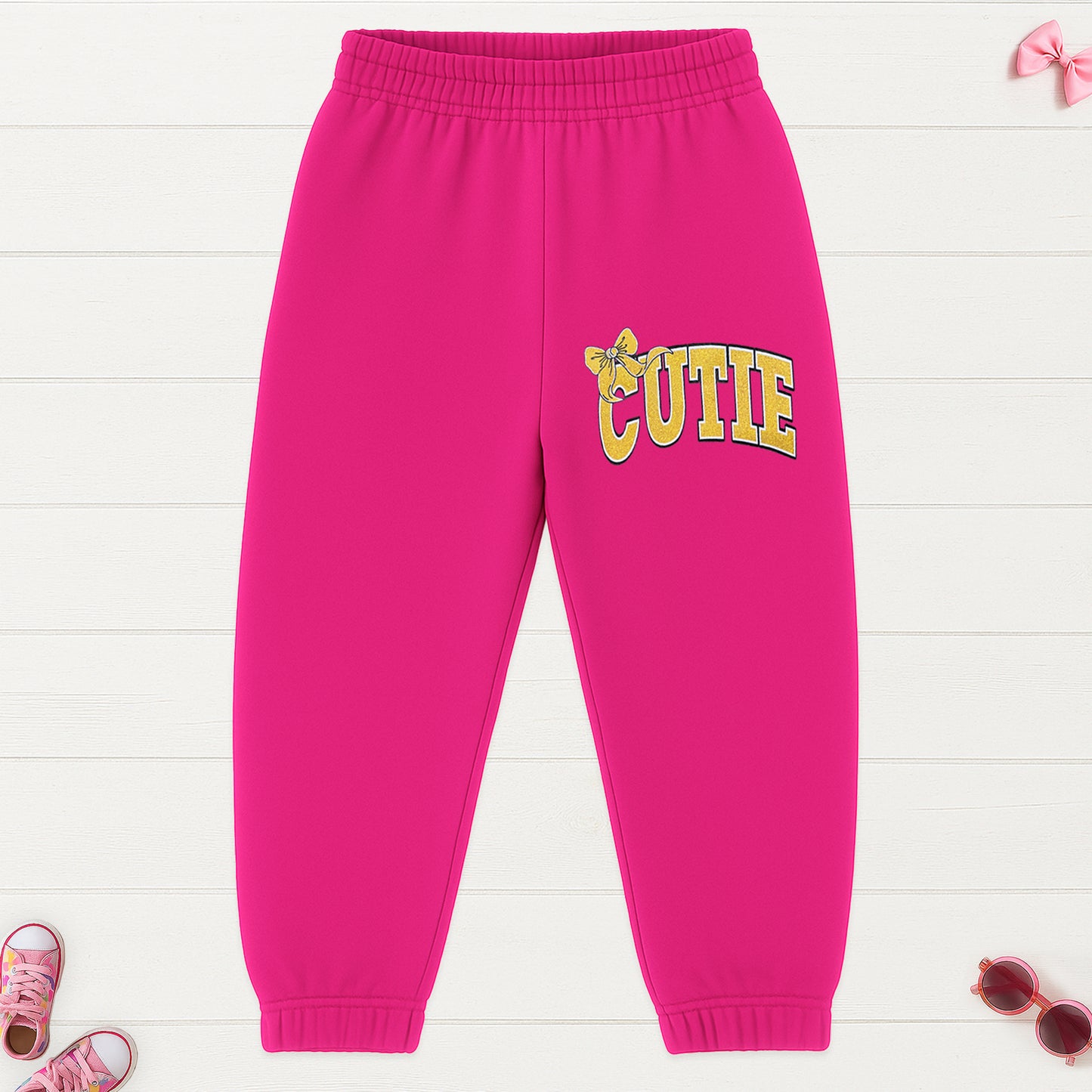 Kuchipoo Girls Pyjamas Joggers Set-Pack of 3