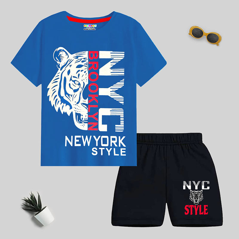 KUCHIPOO BOYS HALF SLEEVES T-SHIRTS AND SHORTS SET
