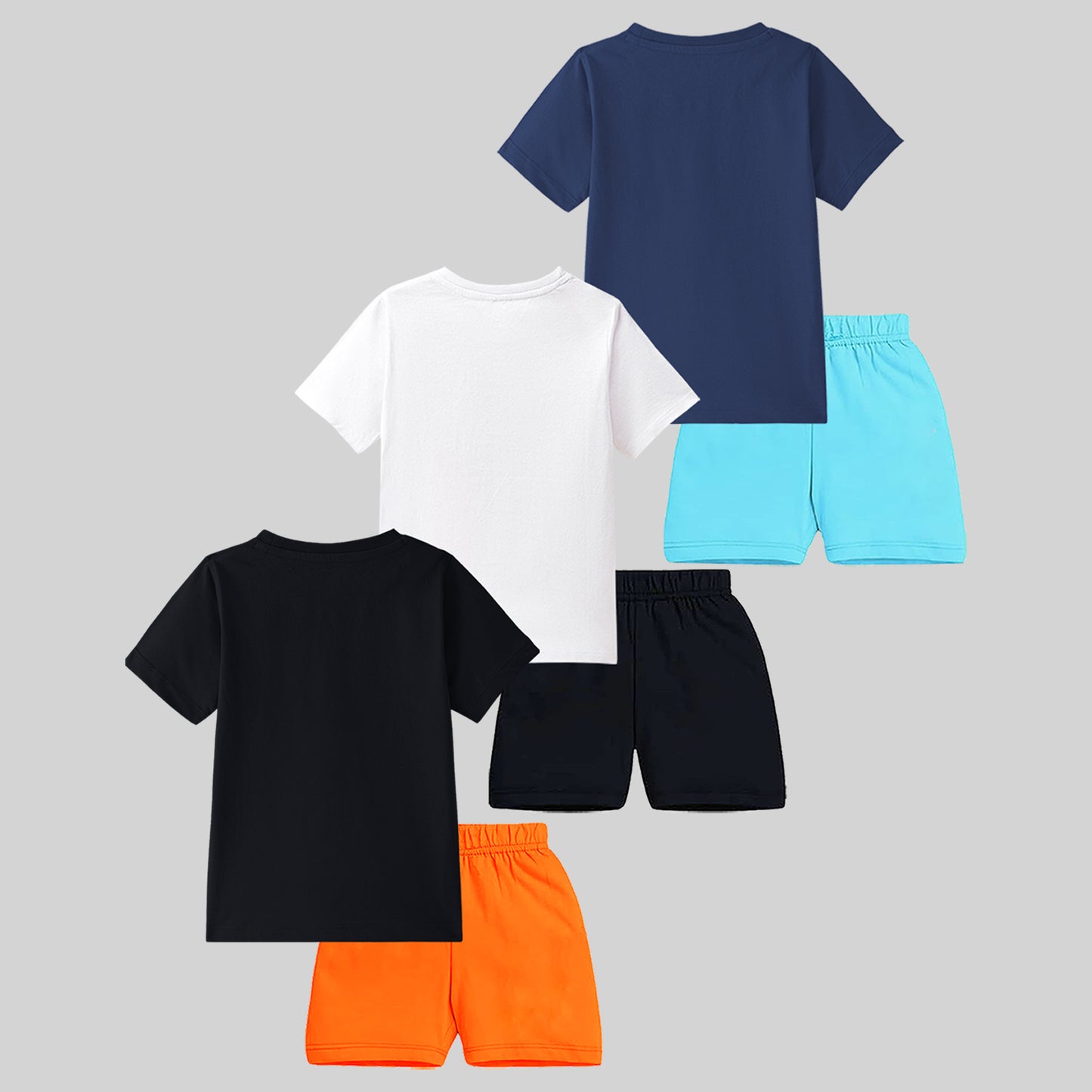 KUCHIPOO Baby Boys T-Shirts and Shorts Set