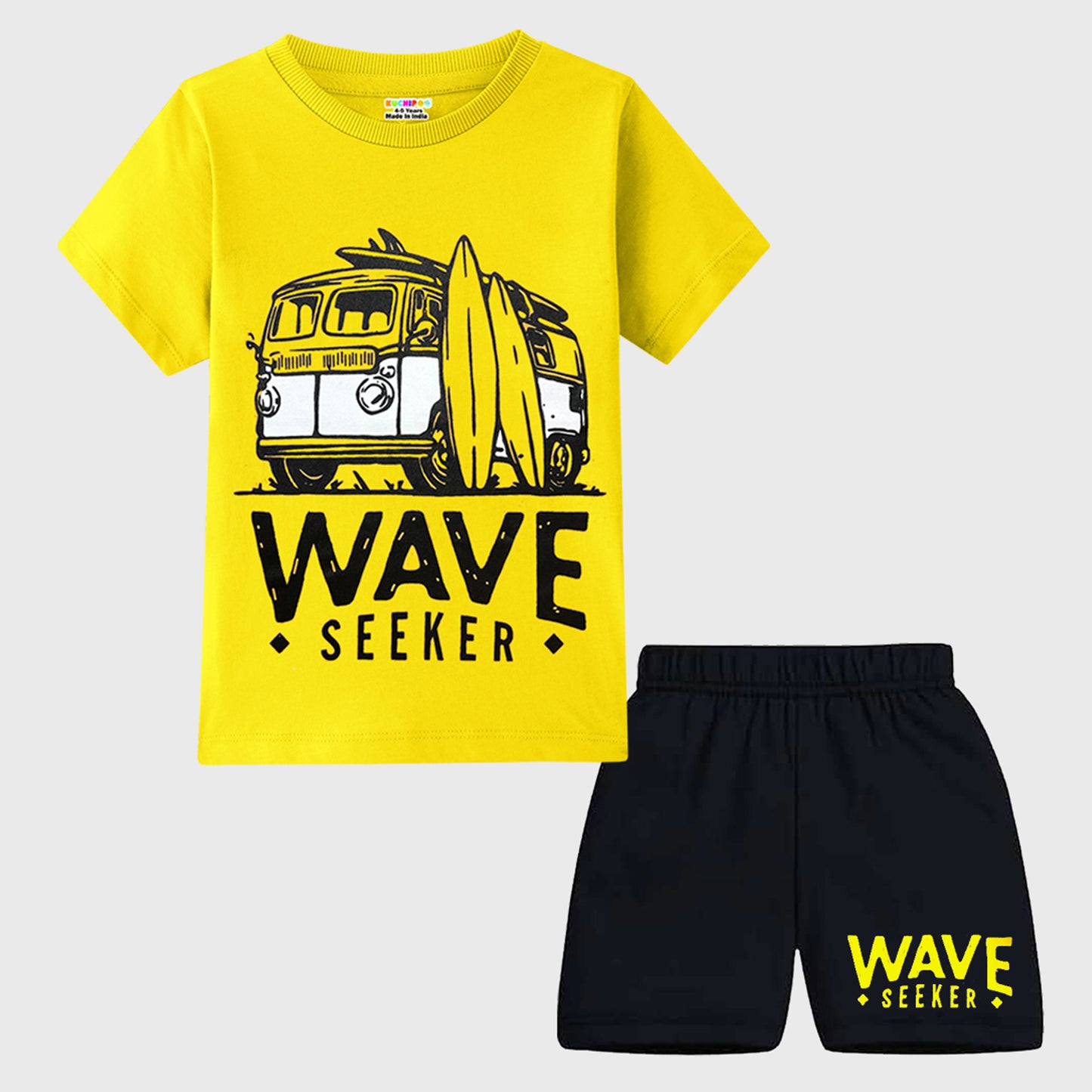 KUCHIPOO Baby Boys T-Shirts and Shorts Set