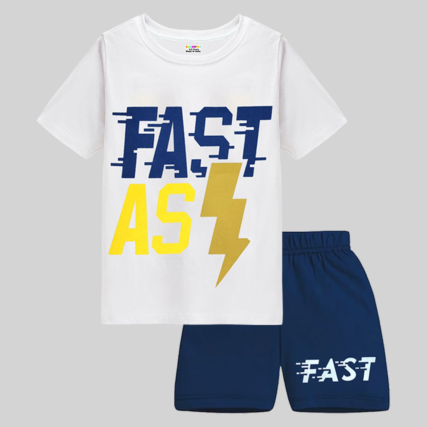 KUCHIPOO Baby Boys T-Shirts and Shorts Set