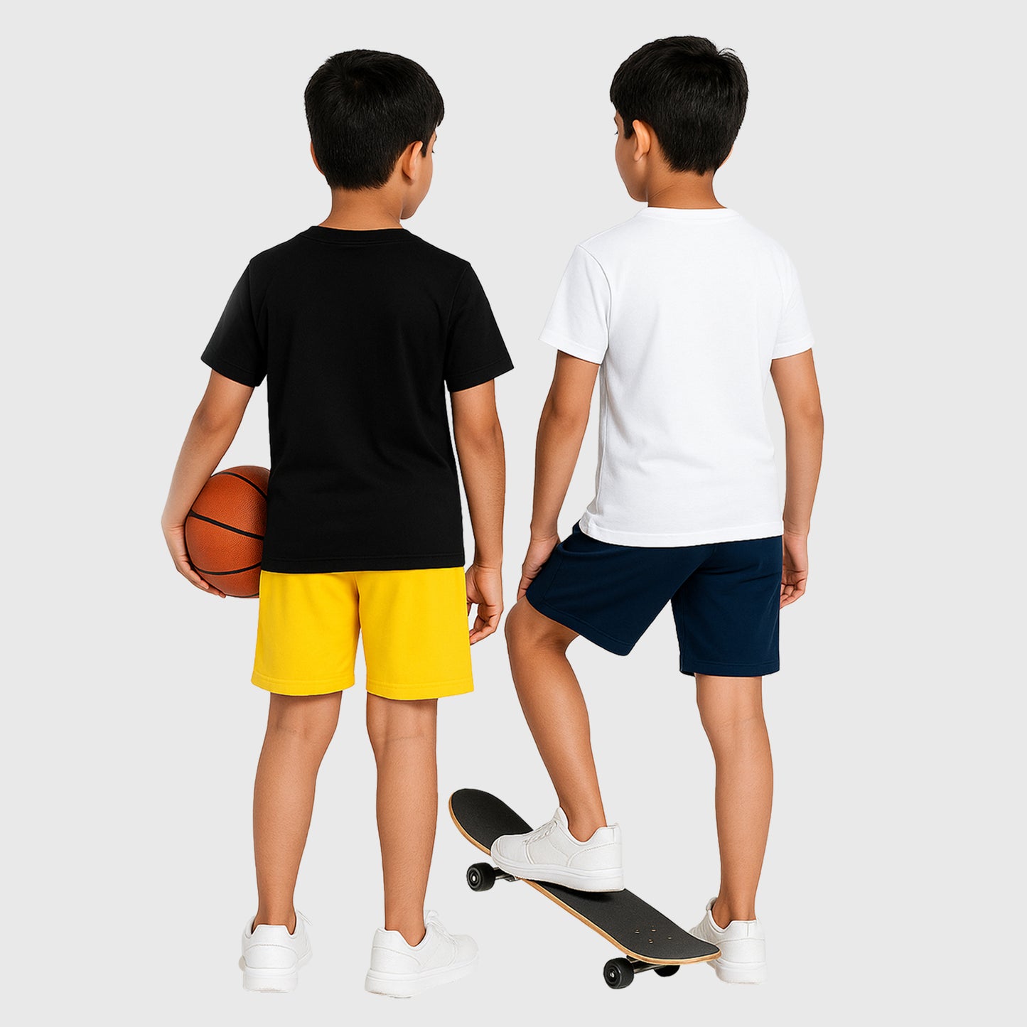 KUCHIPOO BOYS HALF SLEEVES T-SHIRTS AND SHORTS SET