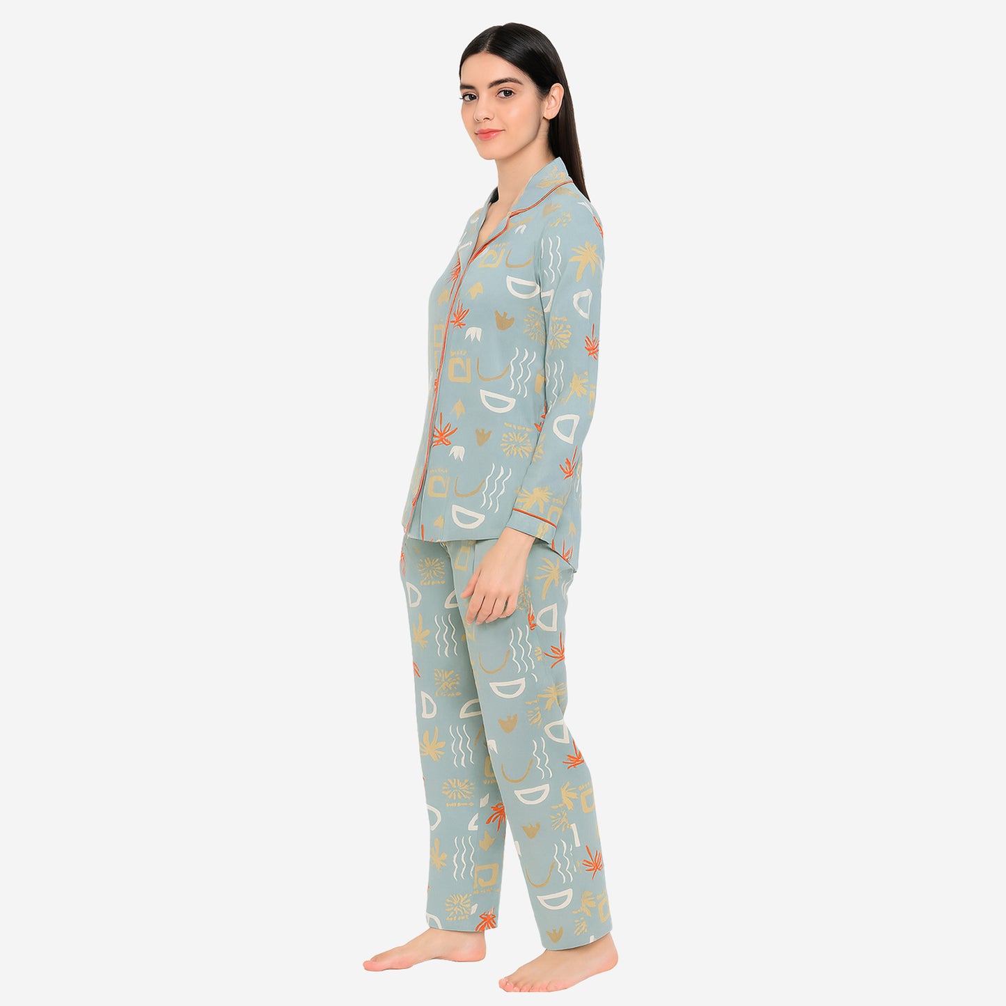 Kuchipoo 100% Cotton Women's Night Suit Set