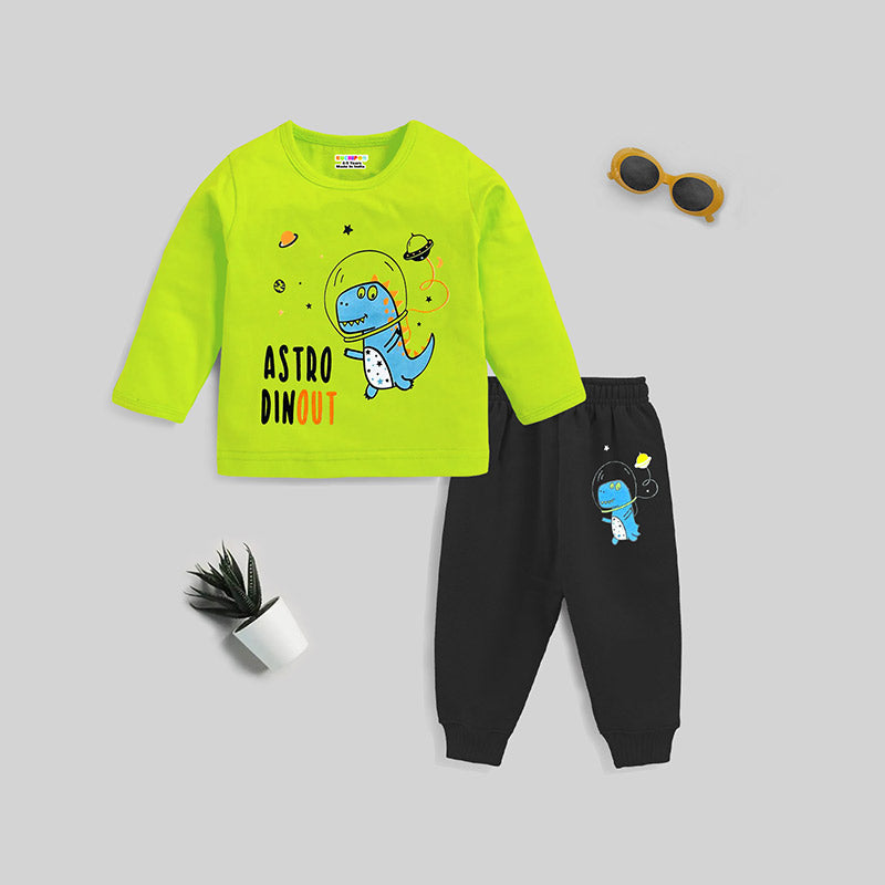 KUCHIPOO Baby Boys T-Shirts and Pyjamas Set