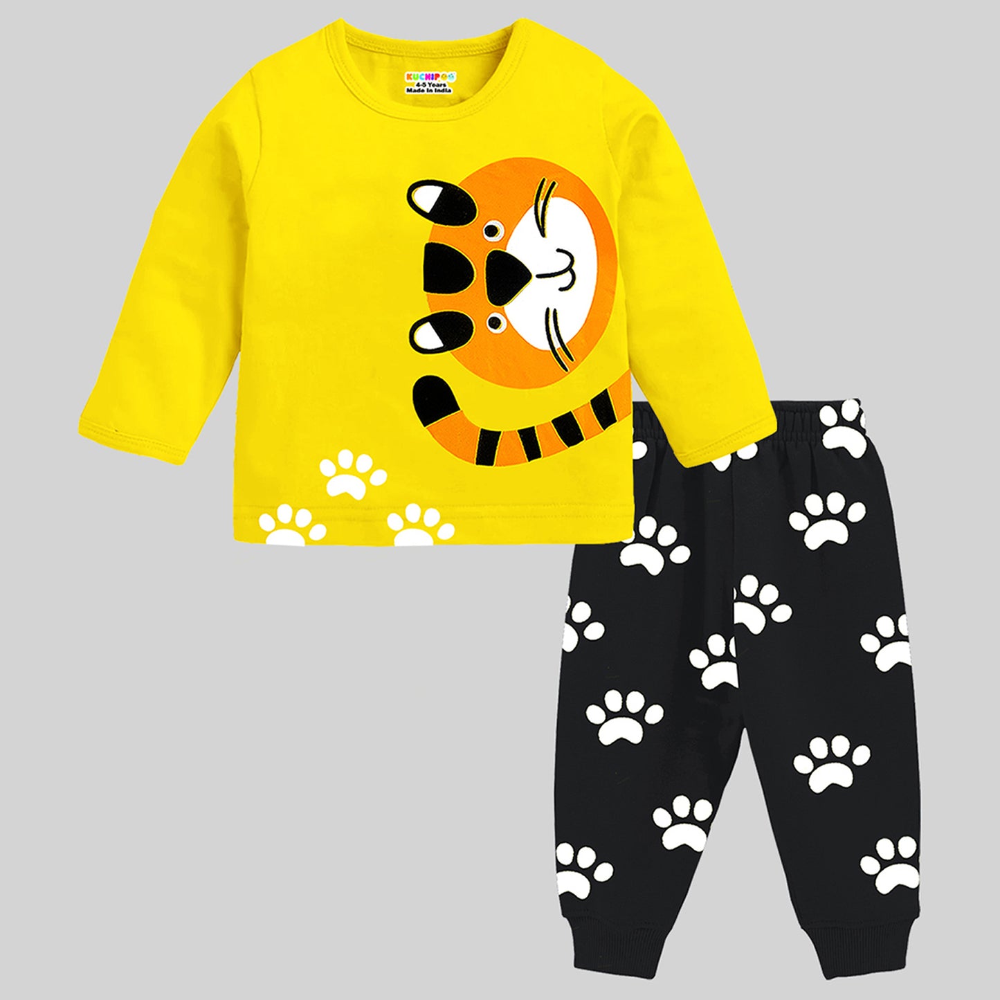 KUCHIPOO Baby Boys Girls T-Shirts and Pyjamas Set