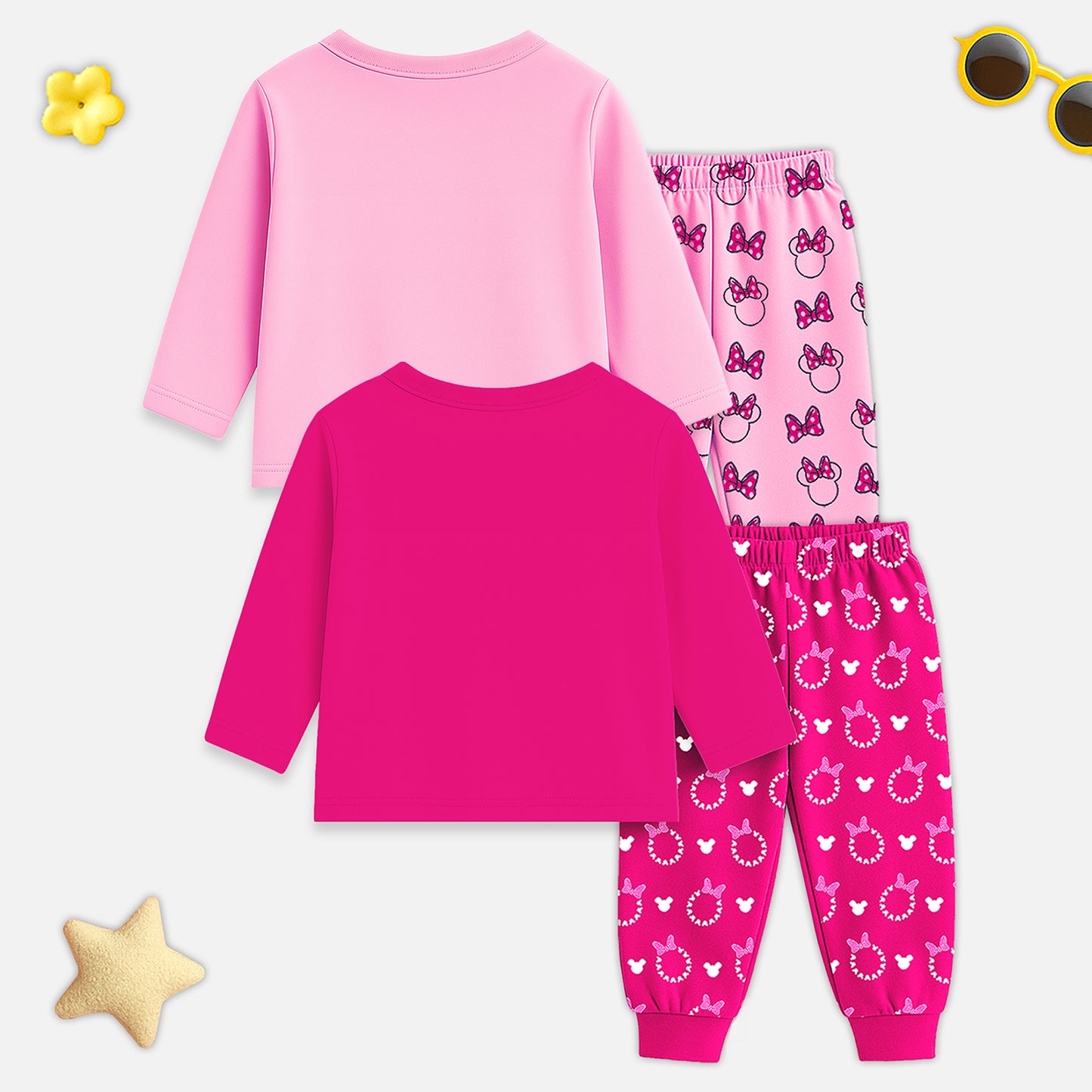 KUCHIPOO © Disney Girls T-Shirts and Pyjamas Set