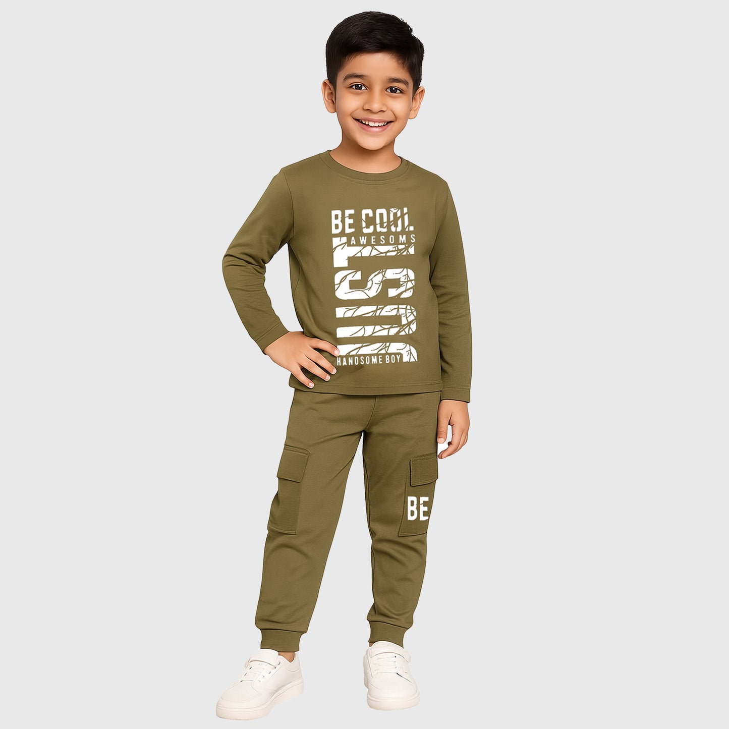 KUCHIPOO Boys T-Shirts and Pyjamas Set
