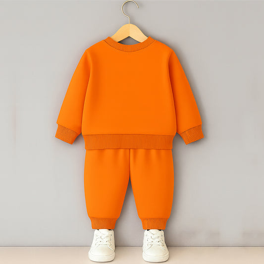 Kuchipoo Boys Winterwear Sweatshirt and Trackpant Set
