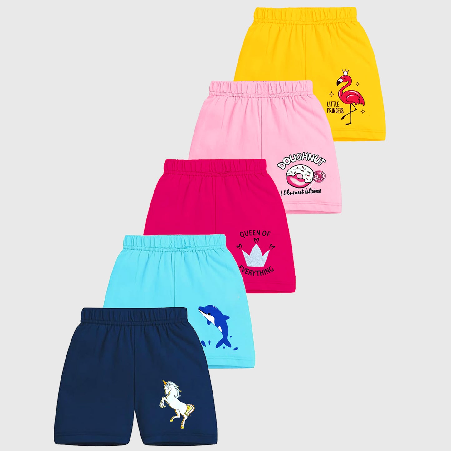KUCHIPOO BABY GIRLS SHORTS