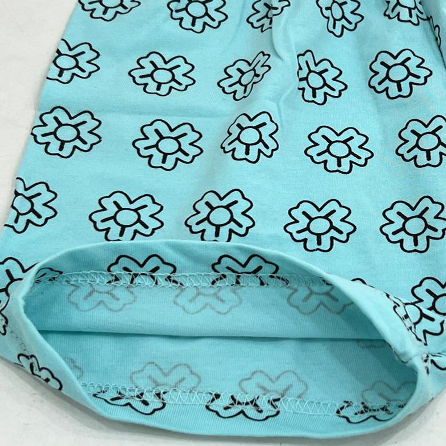 Kuchipoo Girls Cotton Printed Shorts | Elastic Waist | Summer Wear Shorts for Girls | Pack of 5