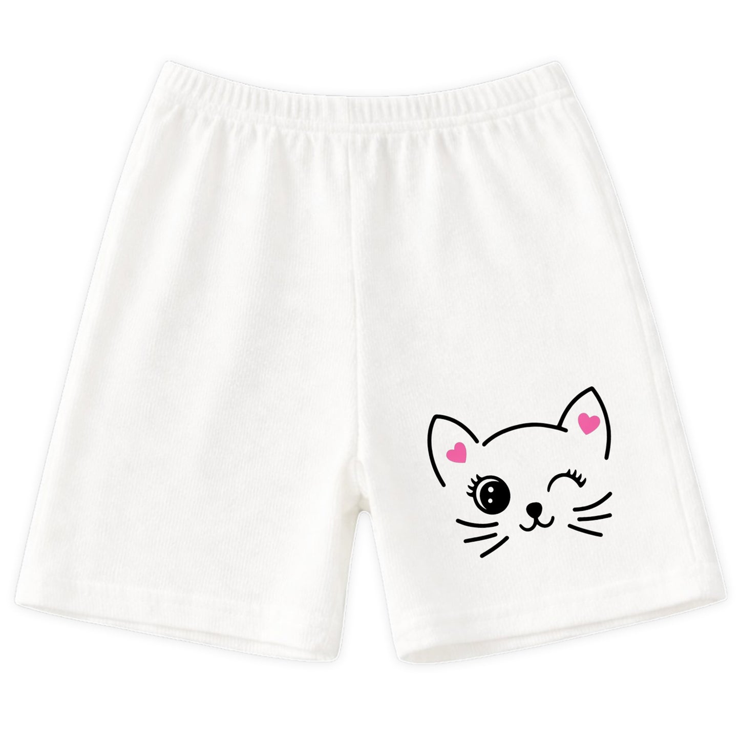 Kuchipoo Girls 100% Cotton Cycling Shorts | Soft & Stretchable Inner Safety Shorts for Under Skirts & Dresses | Breathable Activewear | Pack of 4