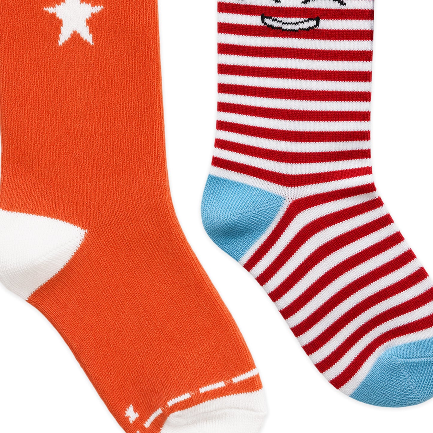 Kuchipoo Kids 100% Cotton Socks - Pack of 6