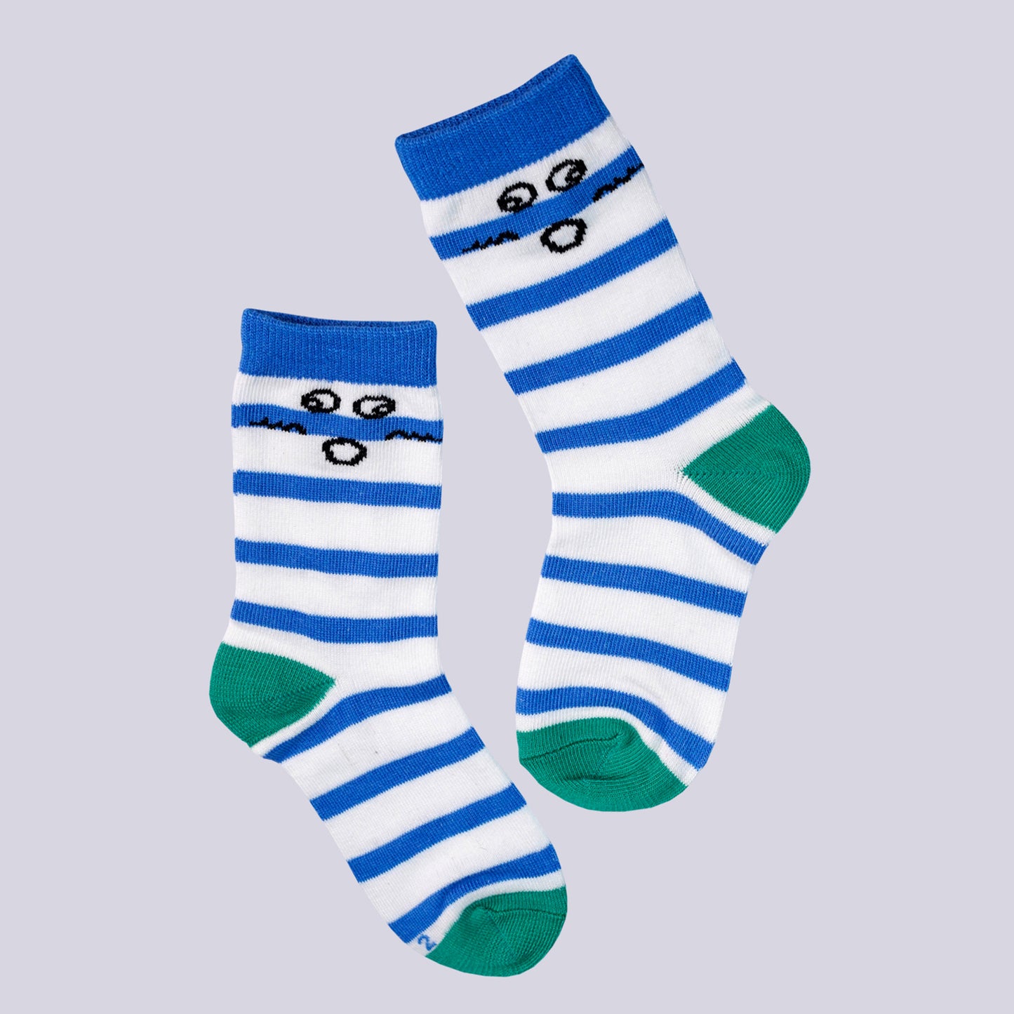 Kuchipoo Kids 100% Cotton Socks - Pack of 6