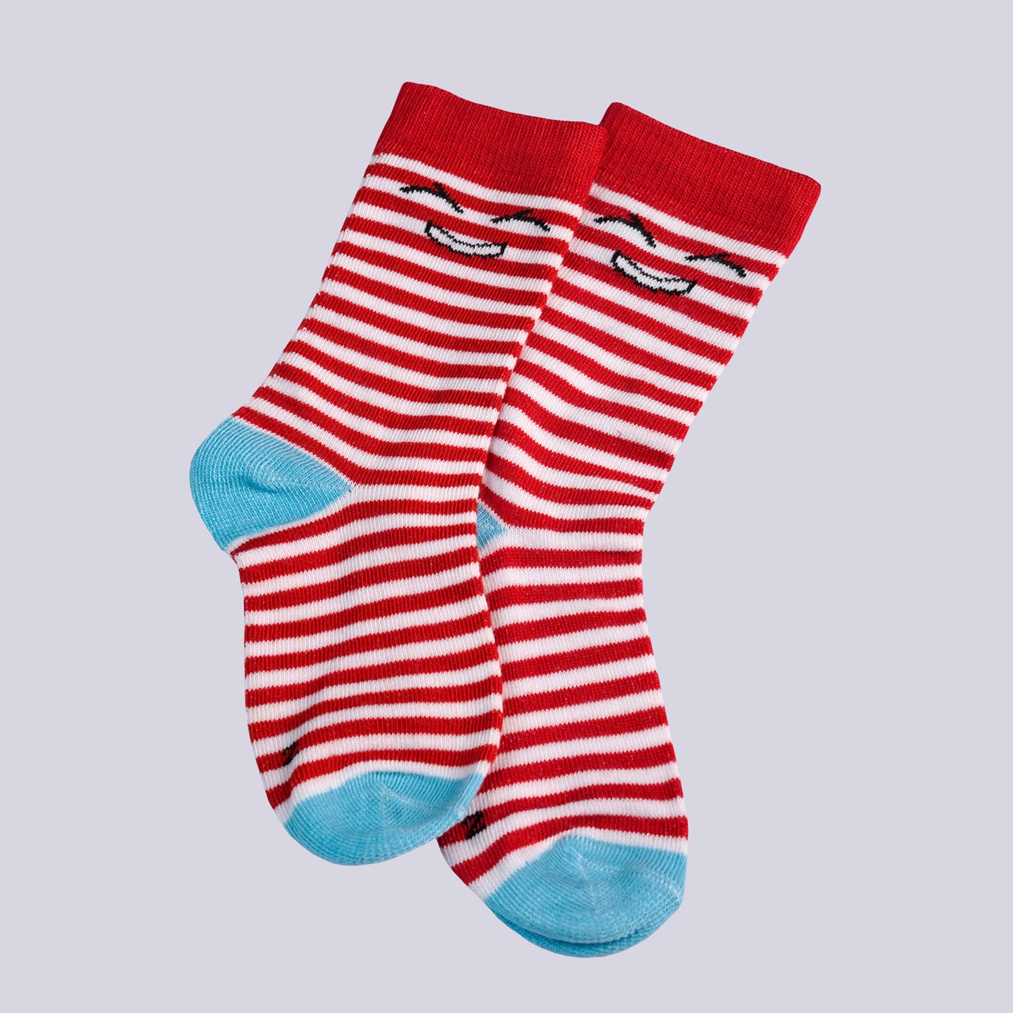 Kuchipoo Kids 100% Cotton Socks - Pack of 6