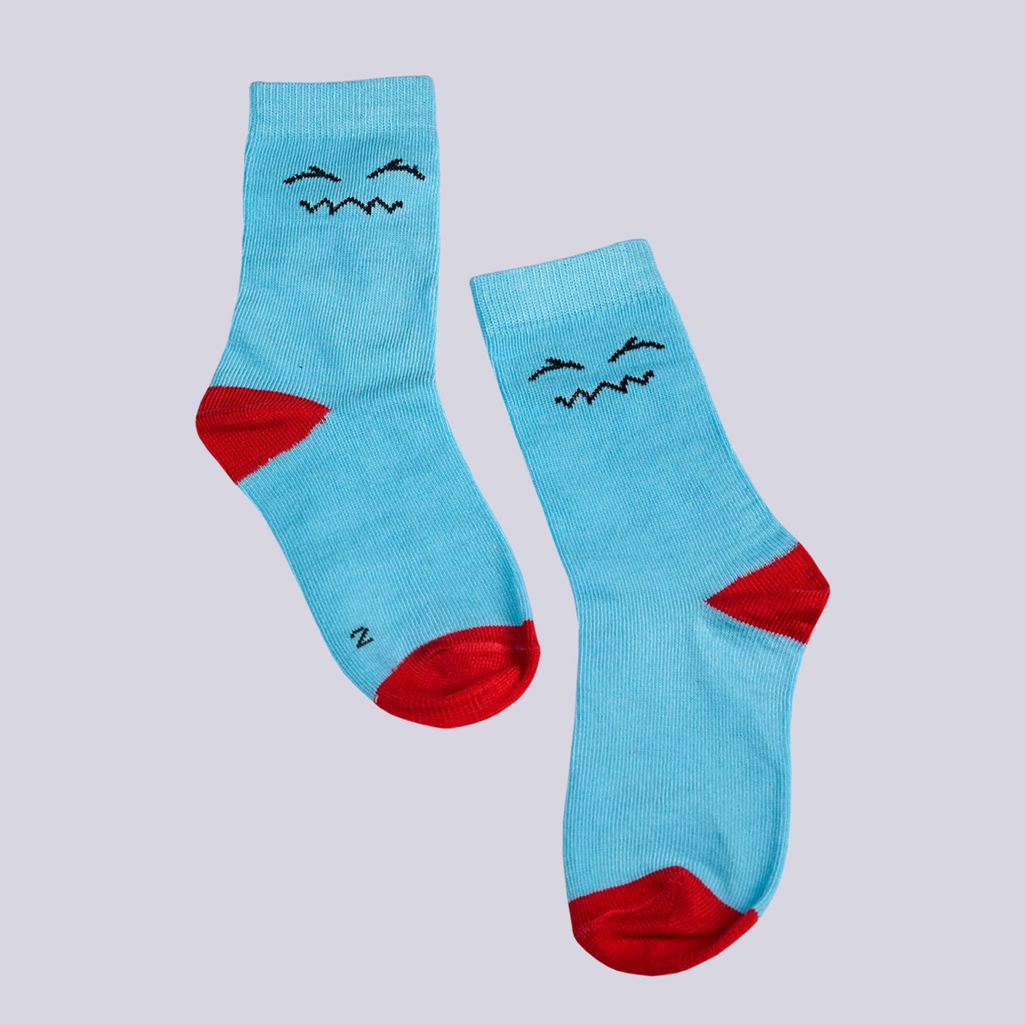 Kuchipoo Kids 100% Cotton Socks - Pack of 6