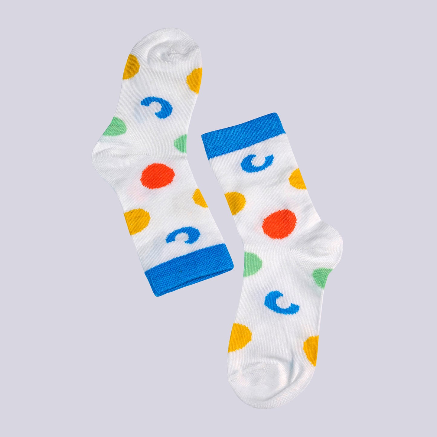 Kuchipoo Kids 100% Cotton Socks - Pack of 6