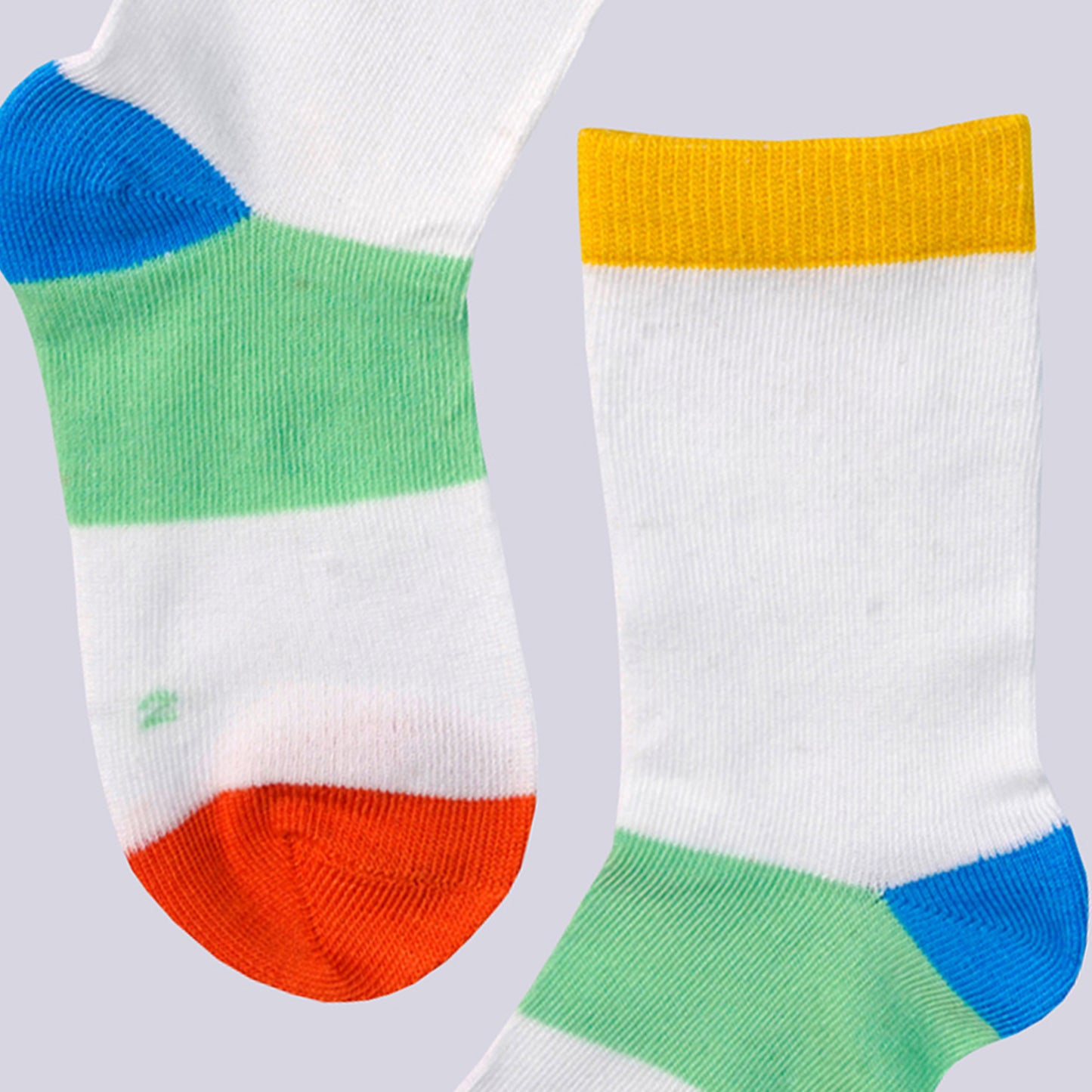 Kuchipoo Kids 100% Cotton Socks - Pack of 12