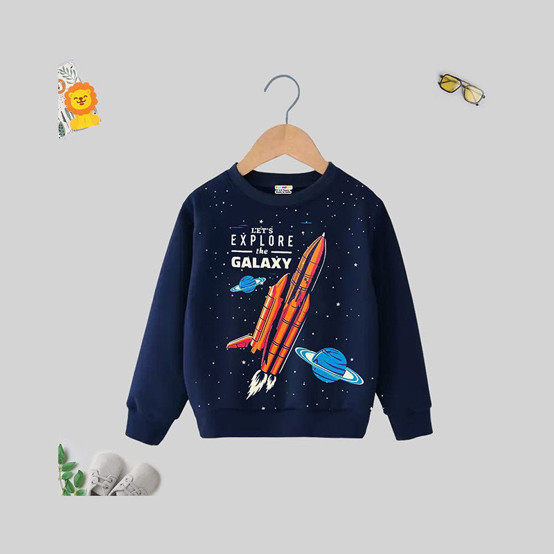 Kuchipoo Boys Winterwear Sweatshirt