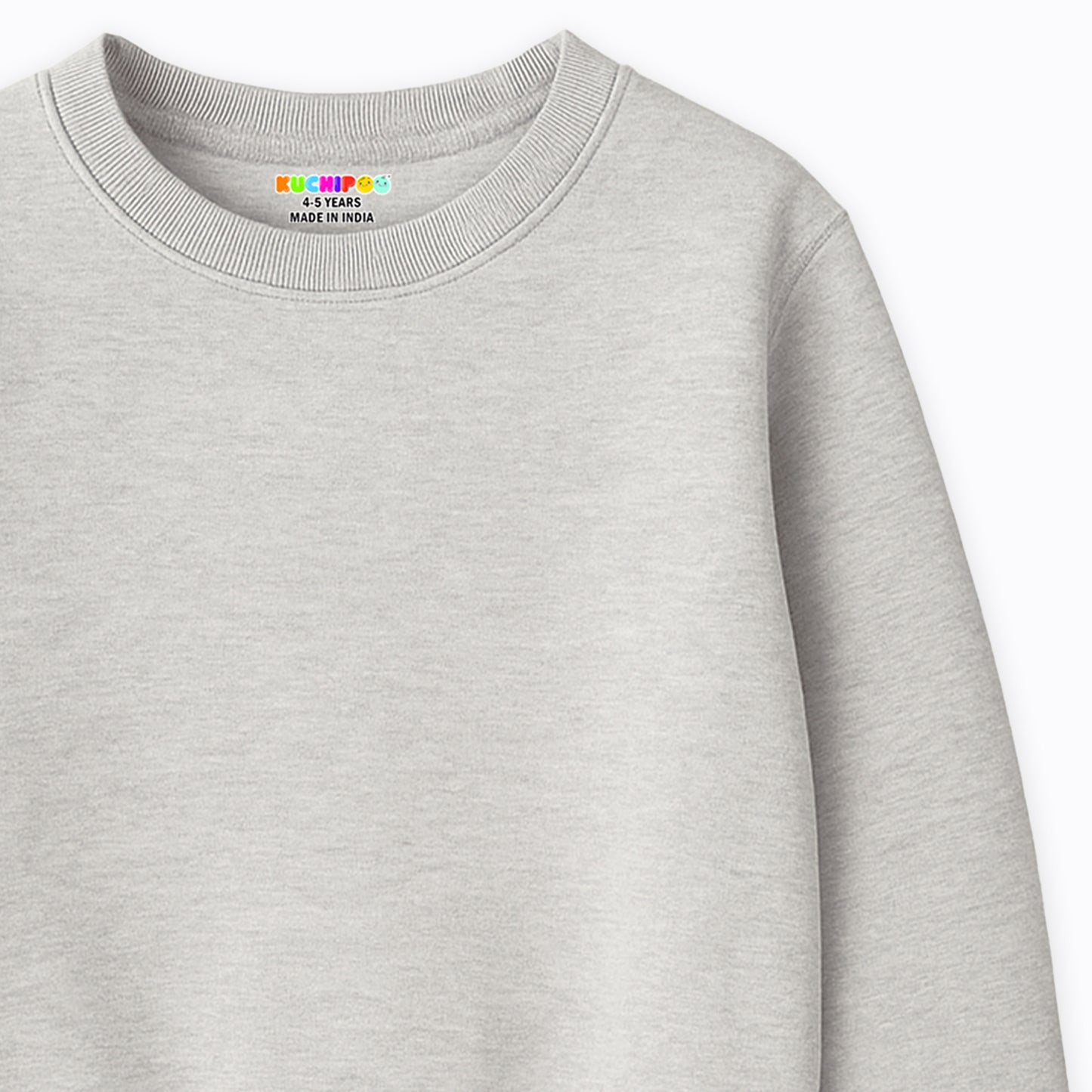 Kuchipoo Boys Regular Fit Winterwear Solid Sweatshirts - Pack of 3