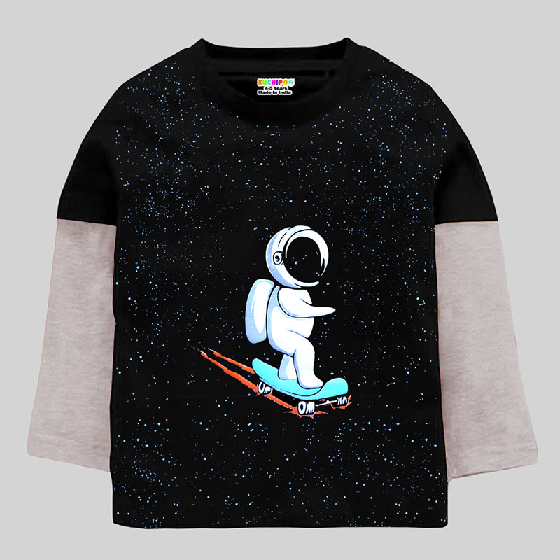 KUCHIPOO Boys Full Sleeves T-Shirts