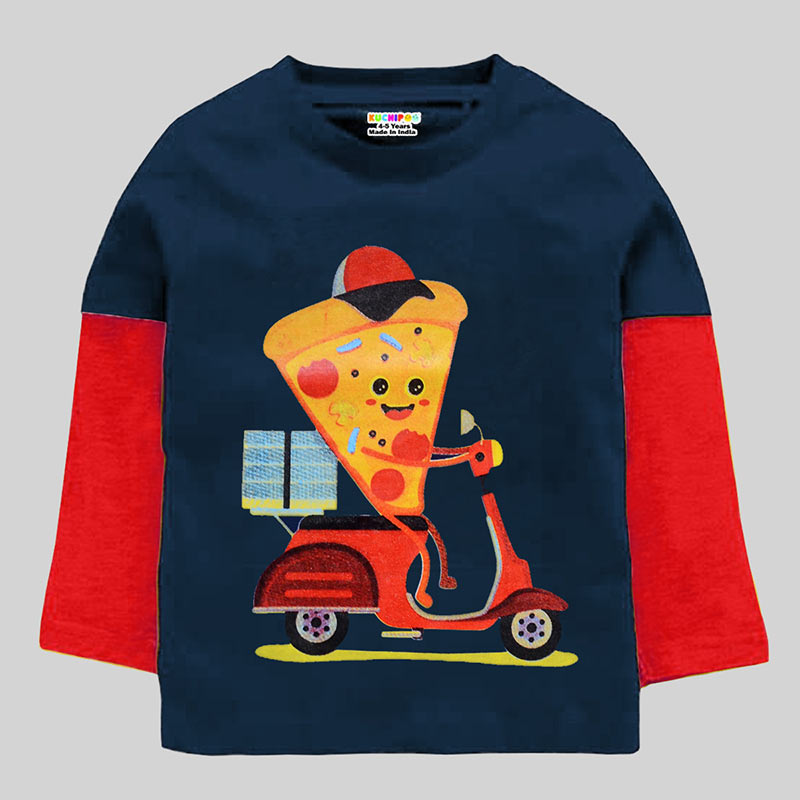 KUCHIPOO Boys Full Sleeves T-Shirts