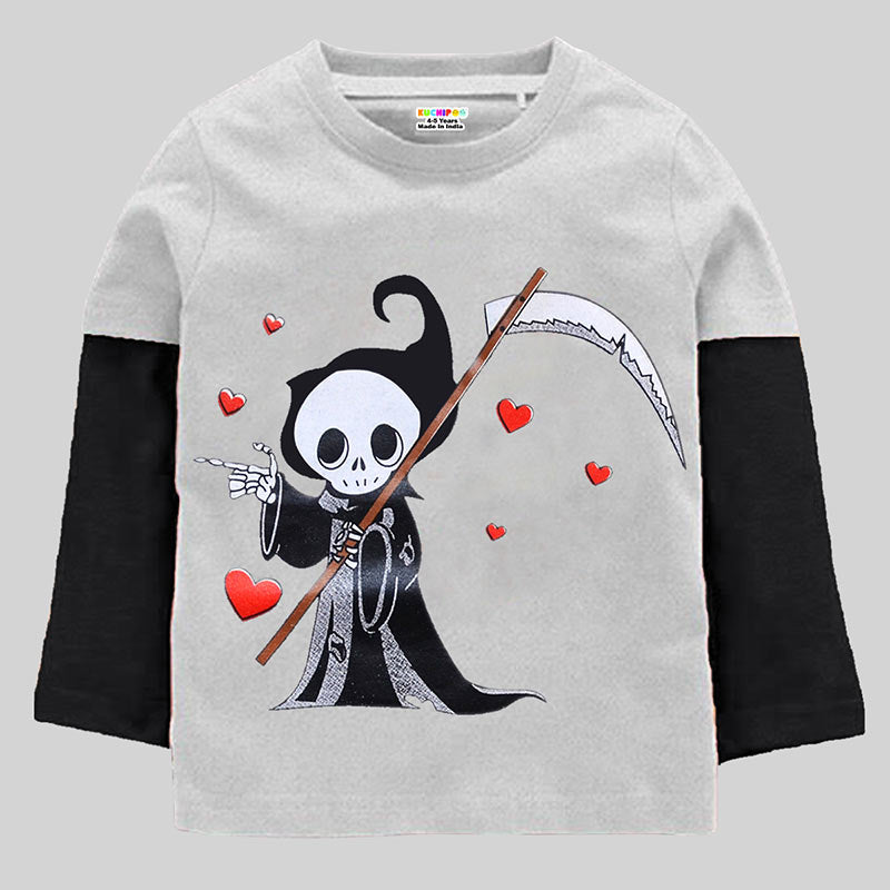 KUCHIPOO Boys Full Sleeves T-Shirts