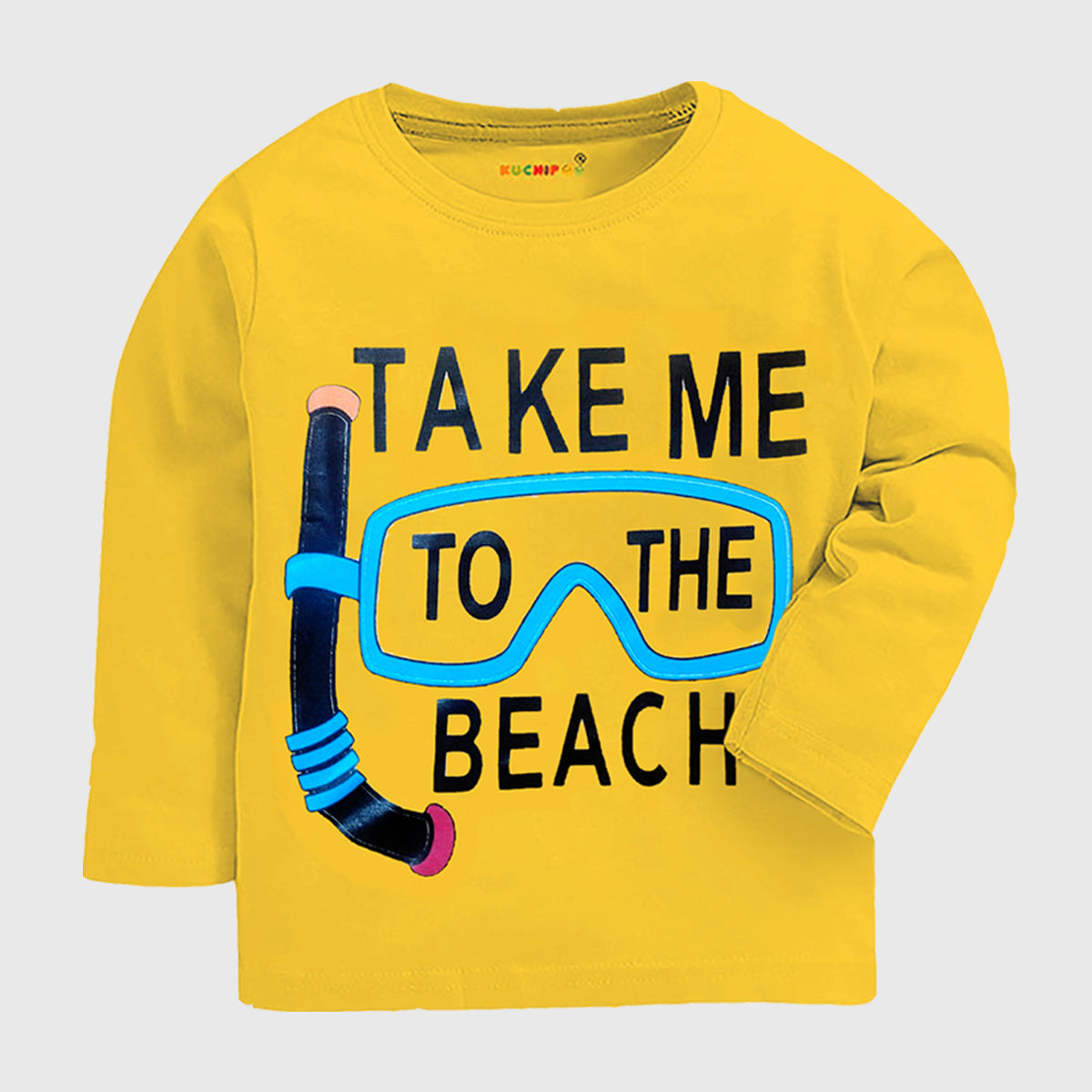 KUCHIPOO Boys  Full Sleeves T-Shirts