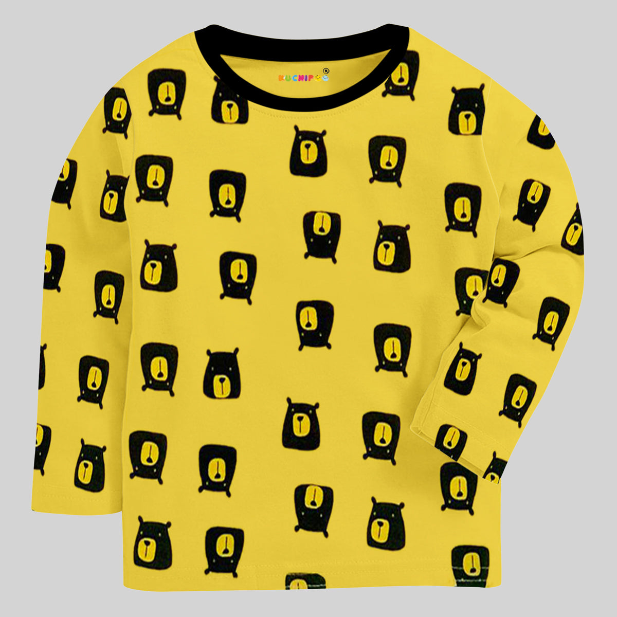 KUCHIPOO Baby Boys and Baby Girls Full Sleeves T-Shirts