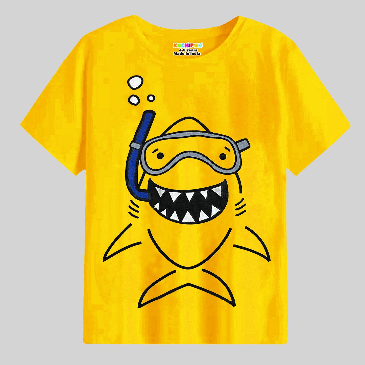 KUCHIPOO Boys Half Sleeves T-Shirts