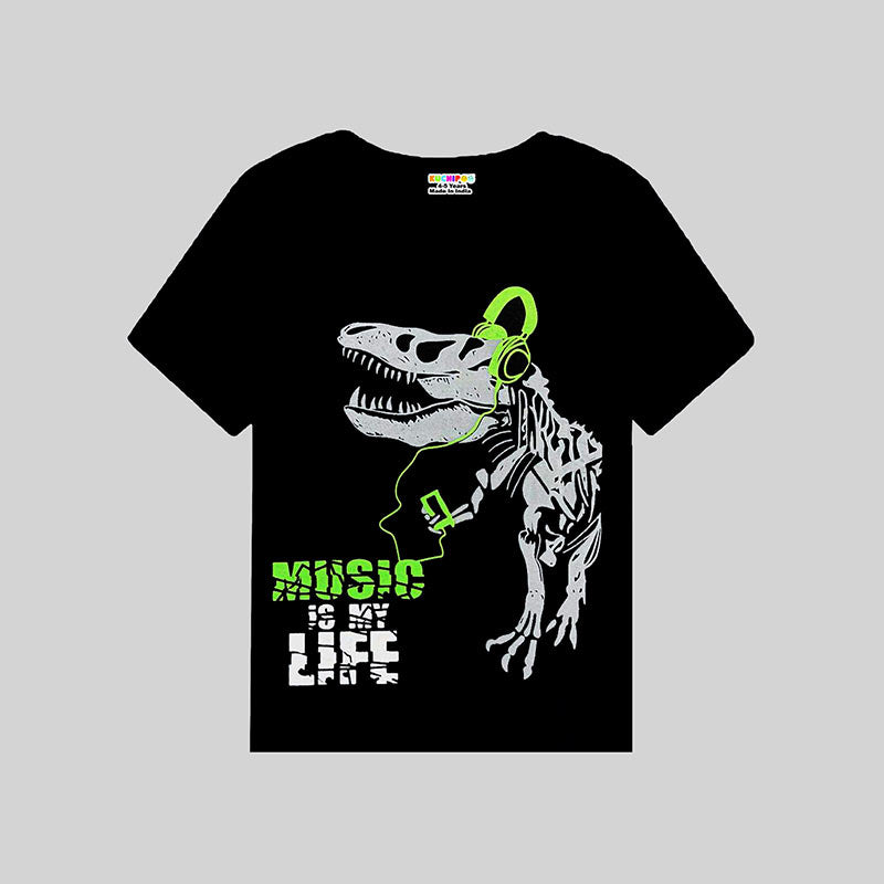 KUCHIPOO Boys Half Sleeves T-Shirts