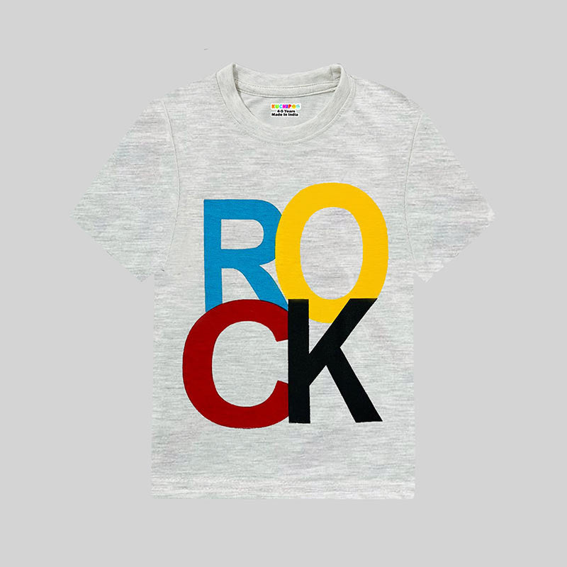 KUCHIPOO Boys Half Sleeves T-Shirts