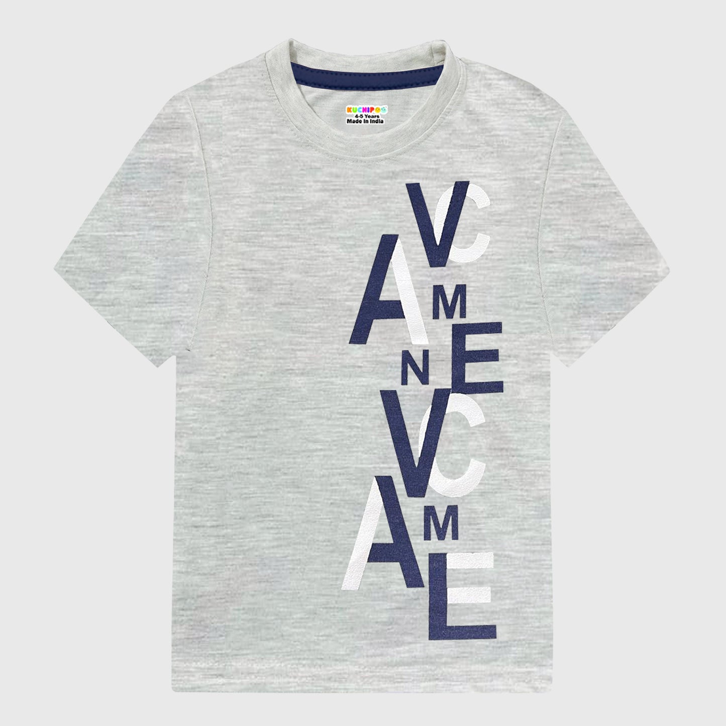 KUCHIPOO Boys Half Sleeves T-Shirts