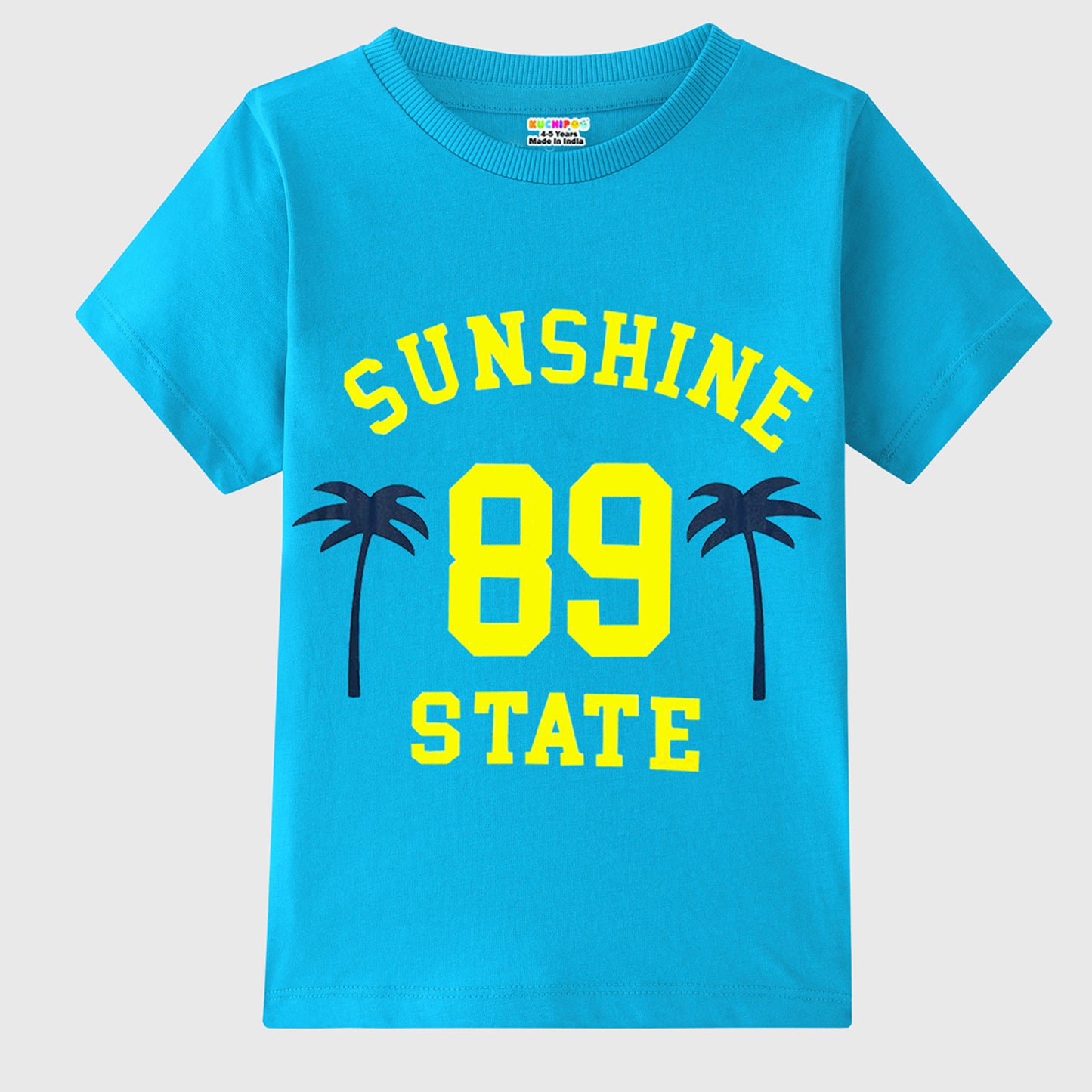 KUCHIPOO Boys Half Sleeves T-Shirts