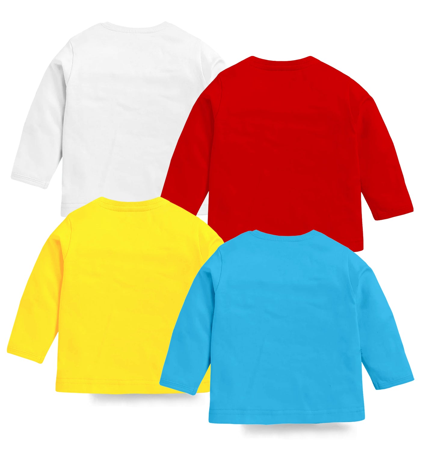 KUCHIPOO Baby Boys and Baby Girls Full Sleeves T-Shirts