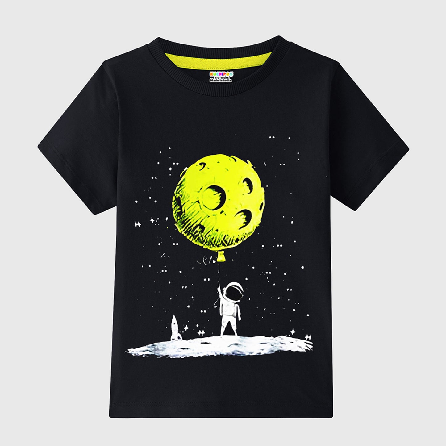 KUCHIPOO Boys Half Sleeves T-Shirts