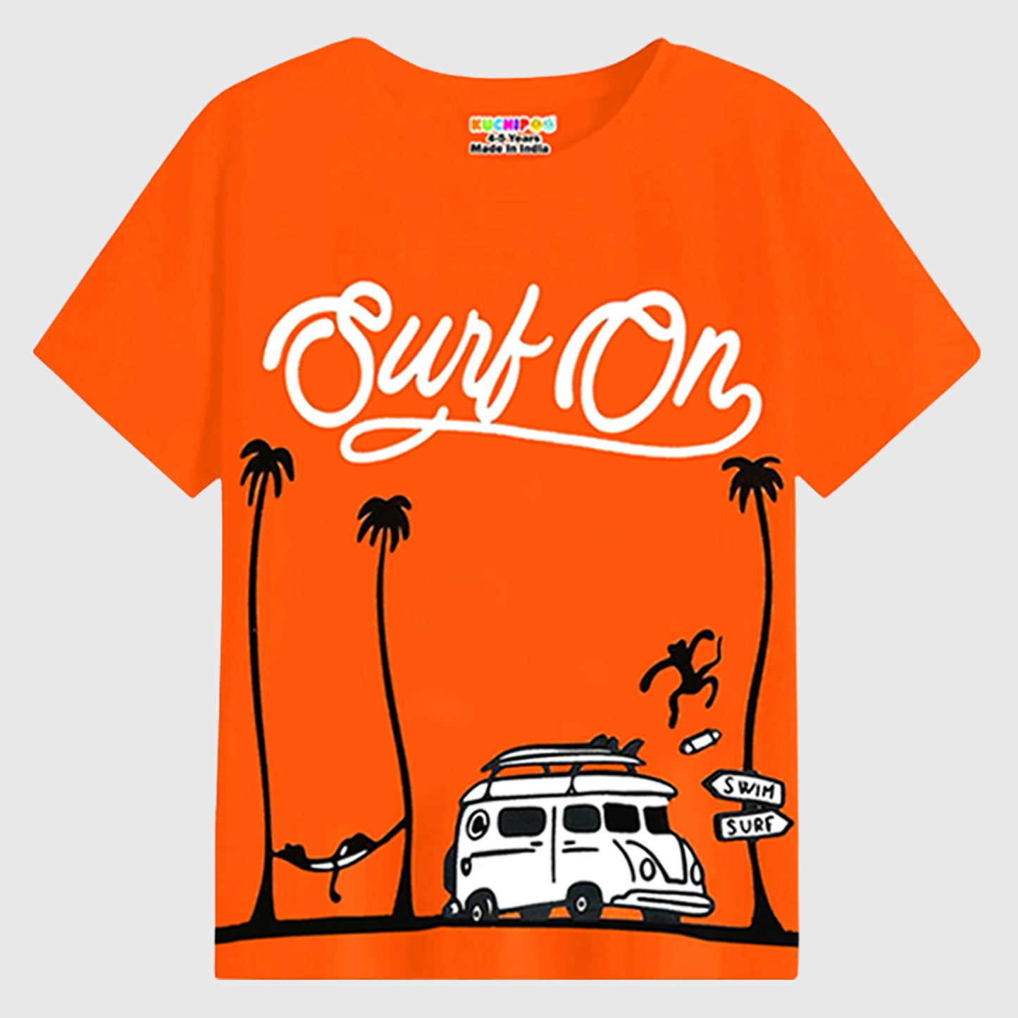 KUCHIPOO  BOYS HALF SLEEVES T-SHIRTS