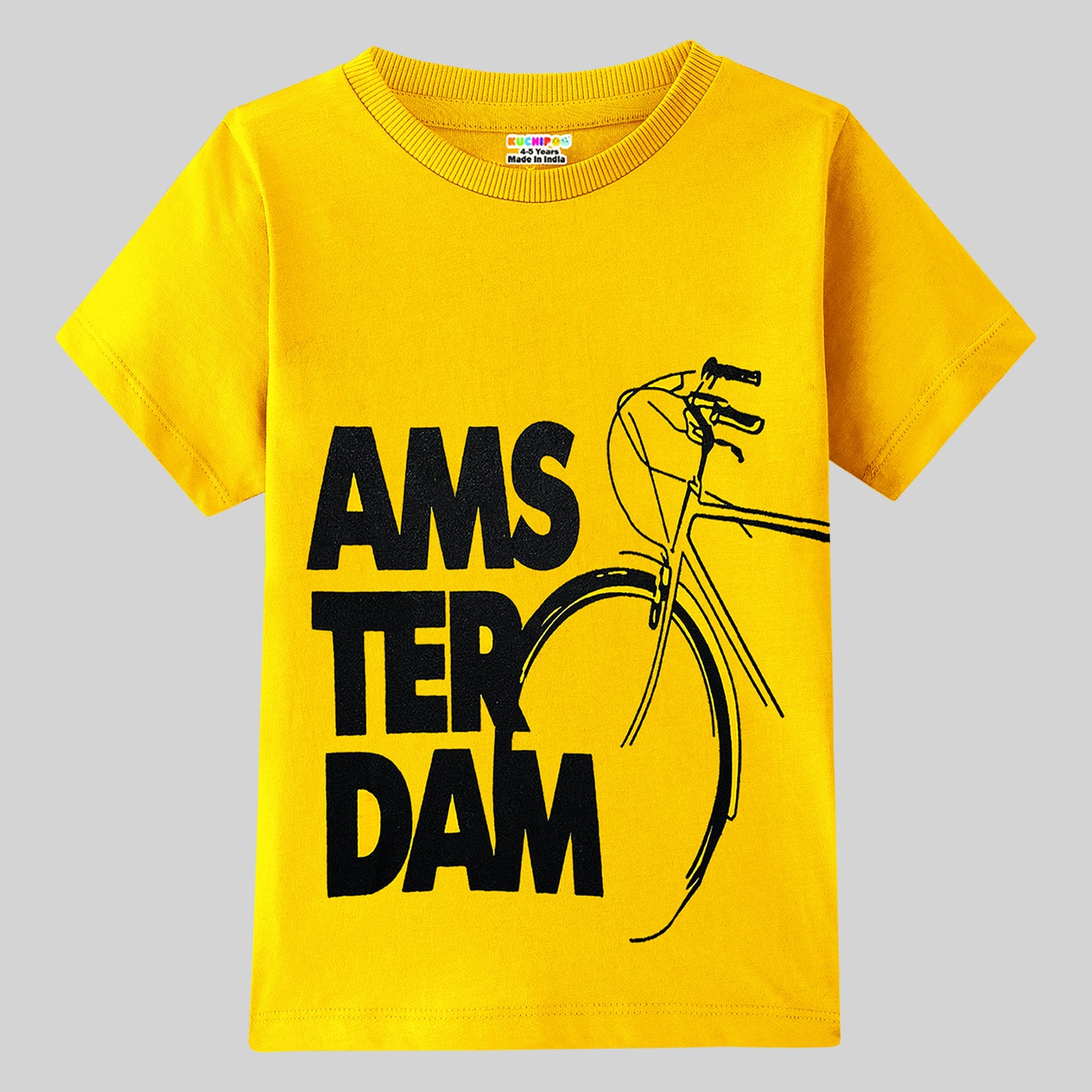 KUCHIPOO Boys Half Sleeves T-Shirts